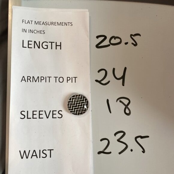 H&M Black Peal Long Sleeve Top - Picture 10 of 10